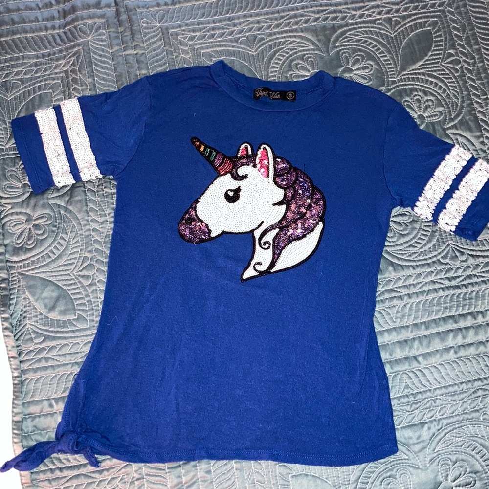Unicorn sequin top